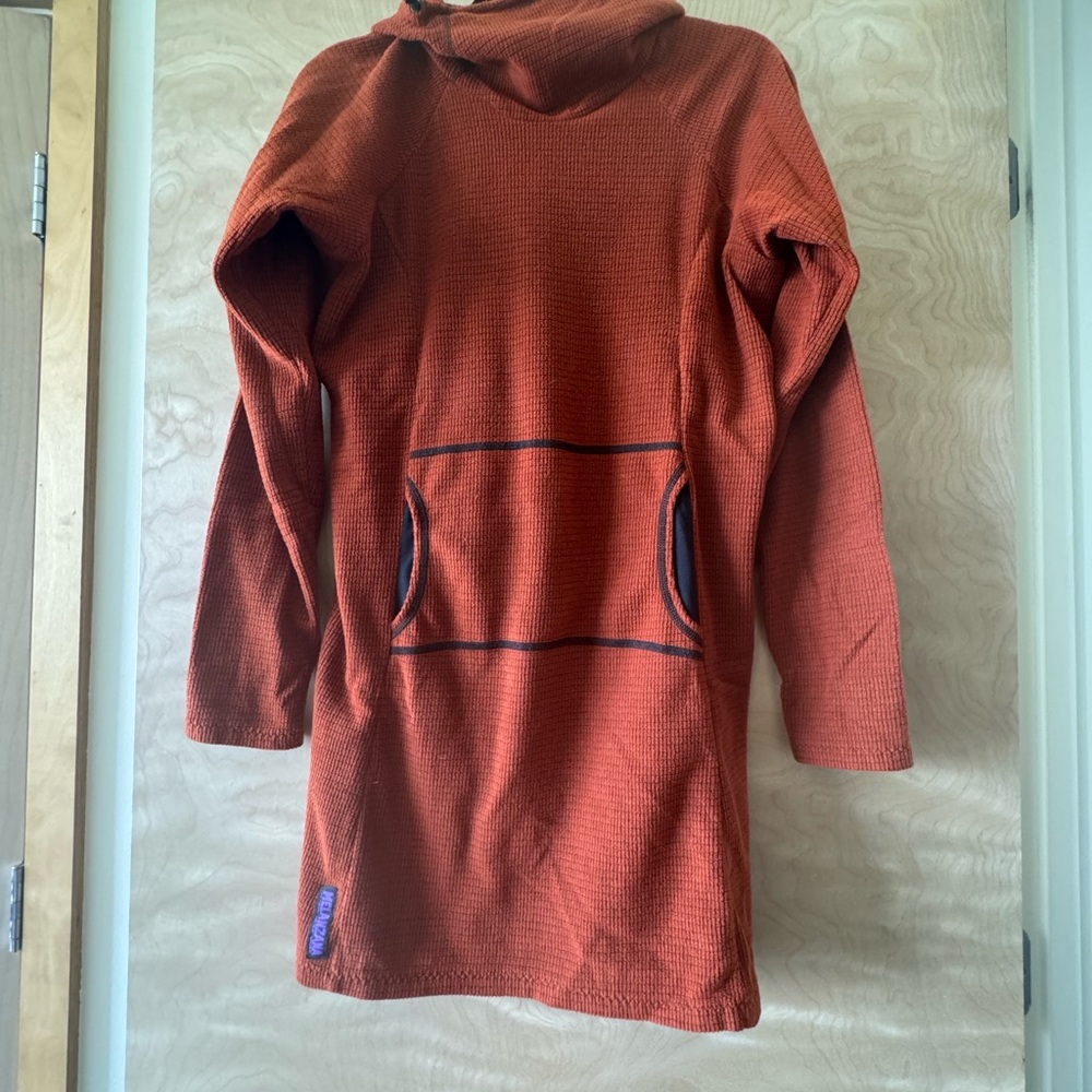 Women's Orange Melanzana Dress Hoodie
